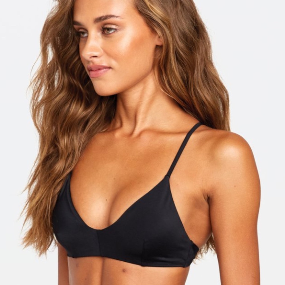 RVCA Black Solid Crossback Suit
